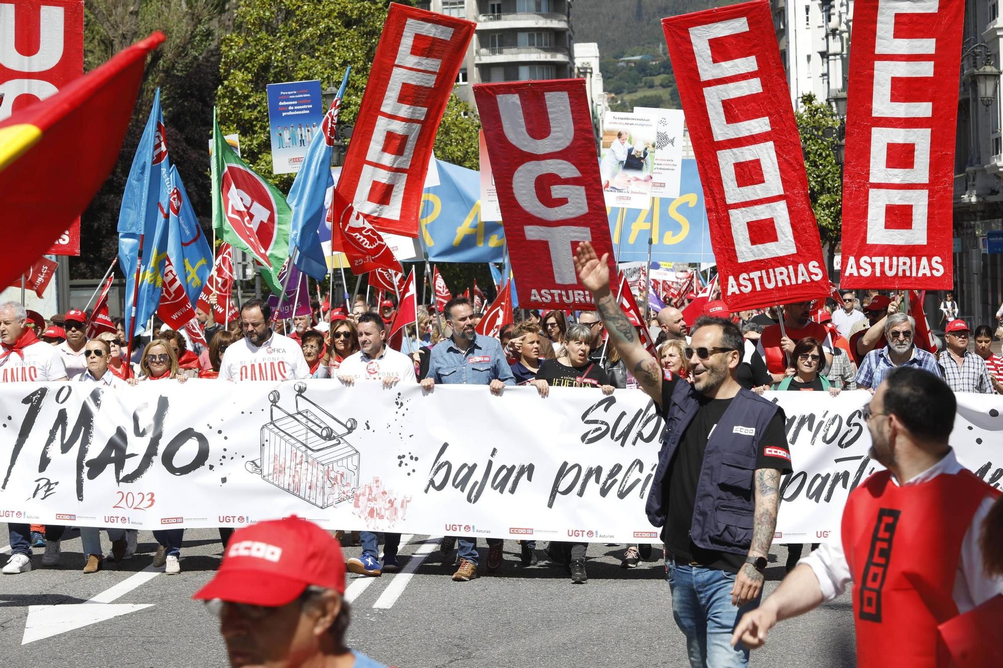EN IMÁGENES: Los sindicatos asturianos se lanzan a la calle en el ...