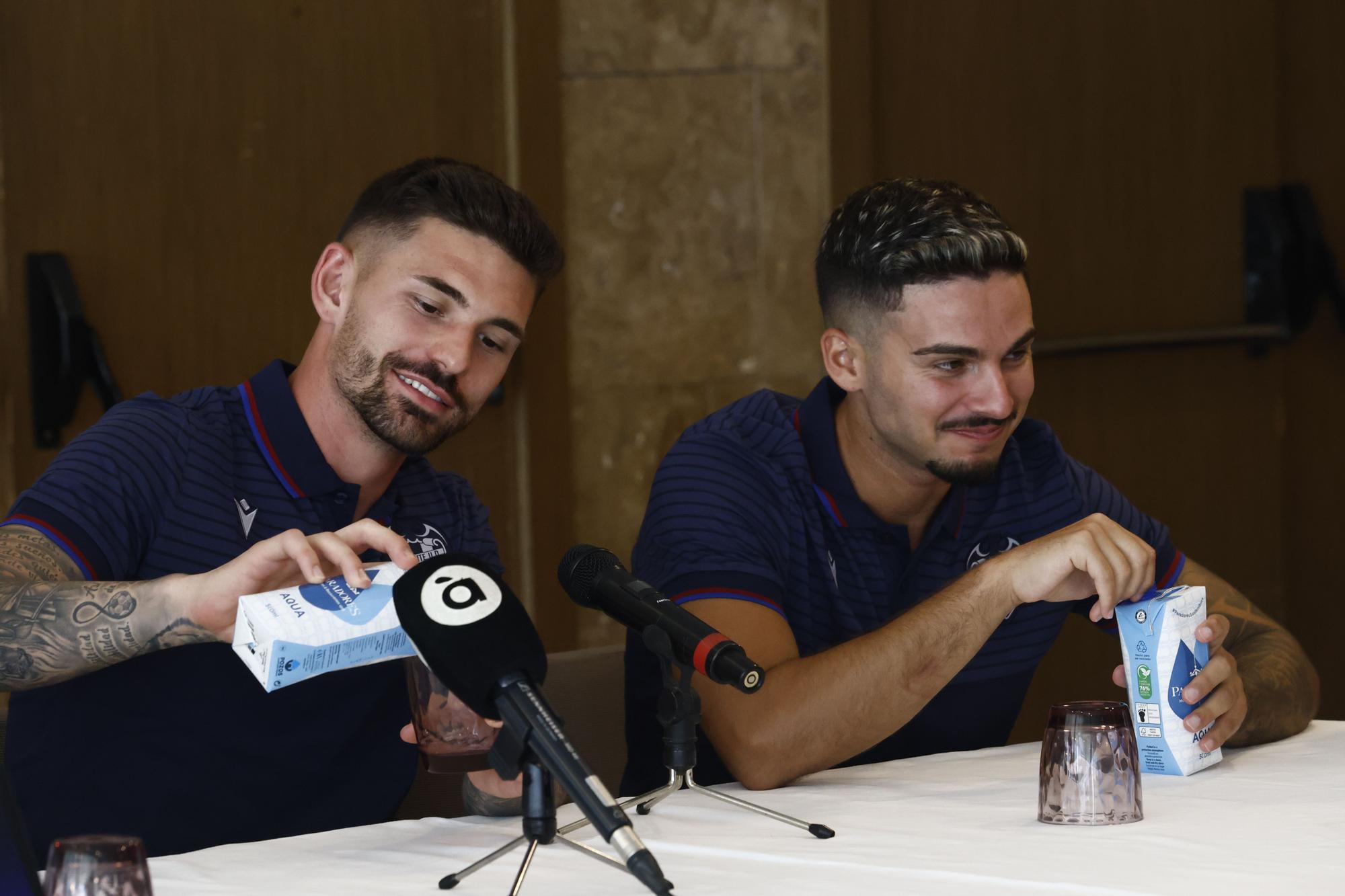 Así ha sido la presentación de los primeros cuatro fichajes del Levante UD