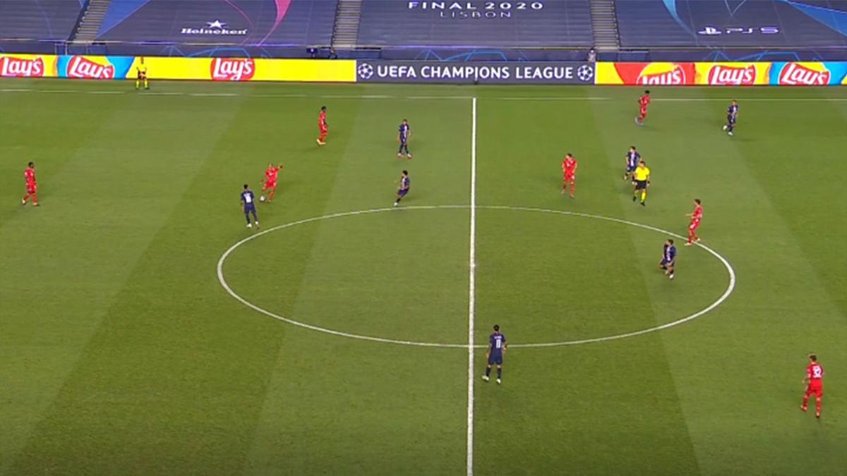 Visión de juego y precisión: el brillante pase de Thiago que desencadena el gol del Bayern