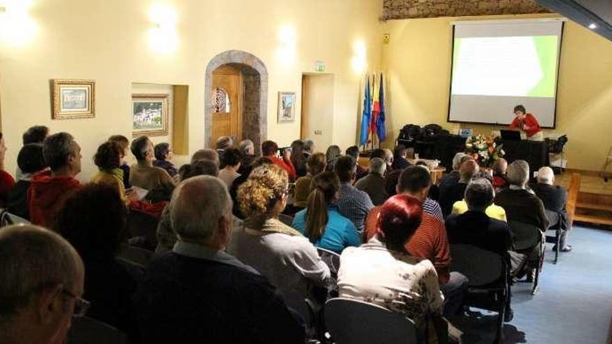 Conferencia de Felisa Cilla en Cangas del Narcea.