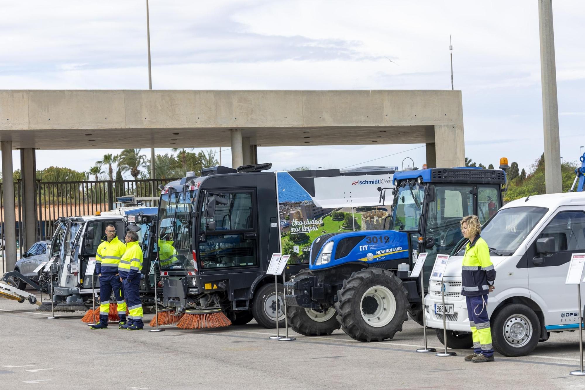 Nueva flota de vehículos de recogida de basuras de Torrevieja