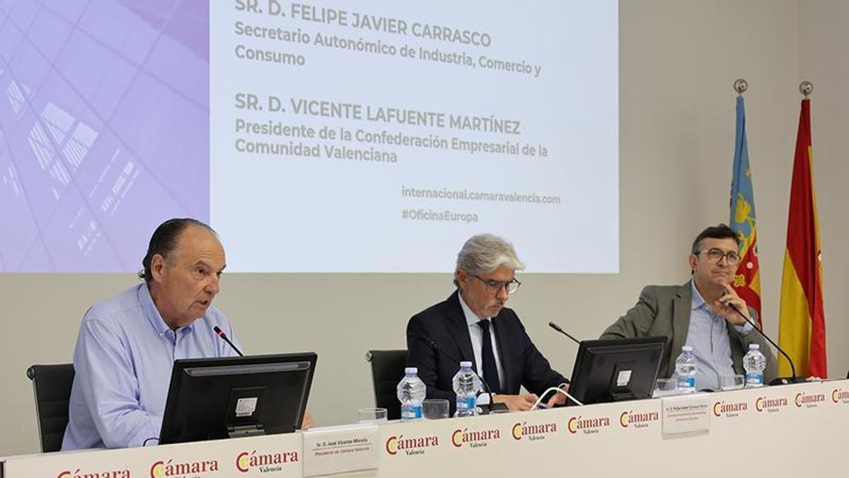José Vicente Morata, Felipe Javier Carrasco y Vicente Lafuente