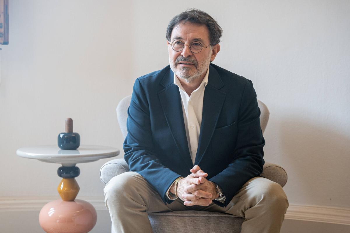 David Aldea, consejero delegado de Maheso, en una entrevista con El Periódico.