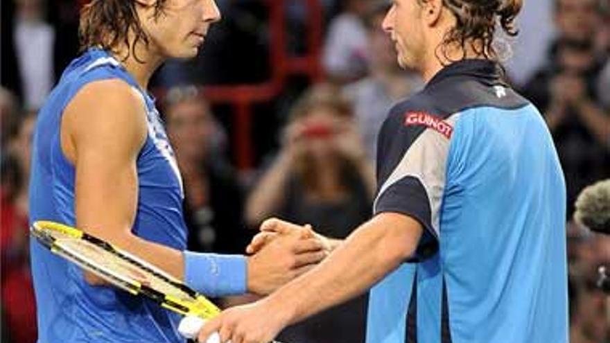 El argentino Nalbandian se impone a Nadal en el Masters Series de París