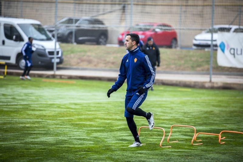 Entrenamiento del Real Zaragoza de hoy 30 de diciembre