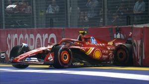 Accidente de Sainz