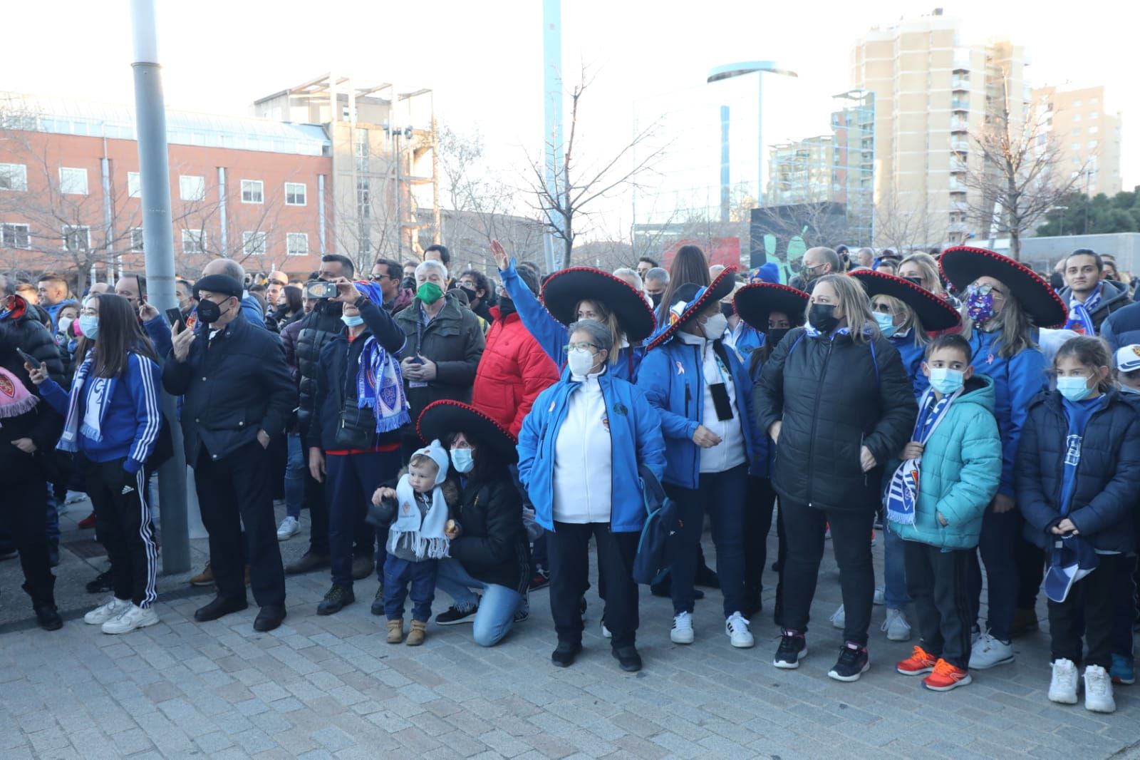 Las imágenes de la nueva protesta contra la directiva del Real Zaragoza