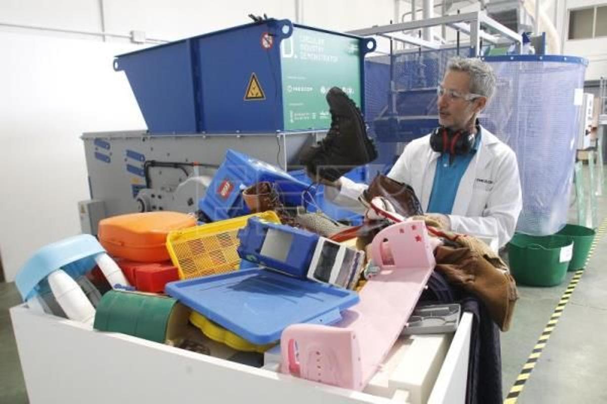 Instalaciones de la planta de reciclaje