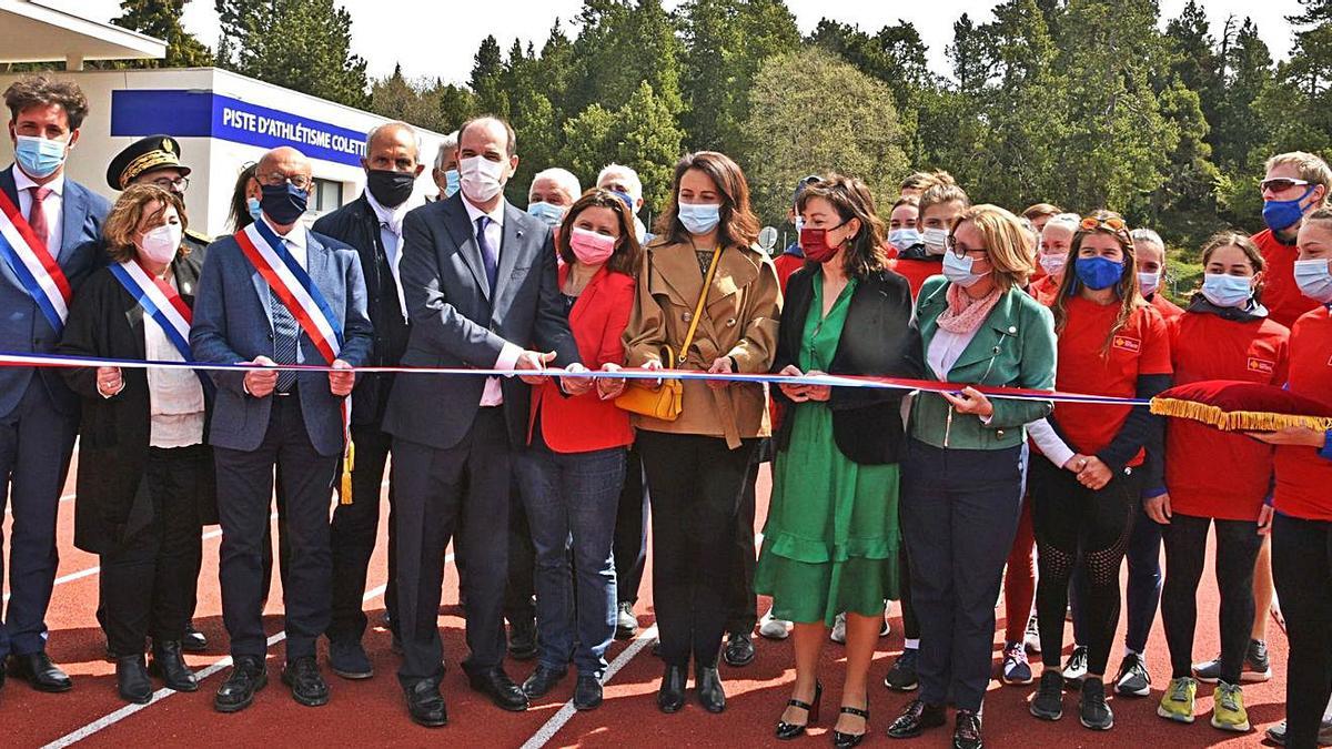 La inauguració de la nova pista d’atletisme del CNEA de Font-Romeu aquesta setmana | AJ FONT-ROMEU