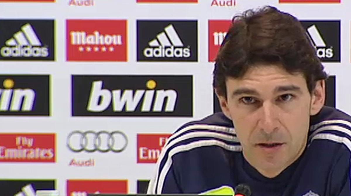 El segon entrenador del Madrid ha estat, una vegada més, l’encarregat d’oferir la roda de premsa prèvia al partit d’aquest dissabte contra el Saragossa.