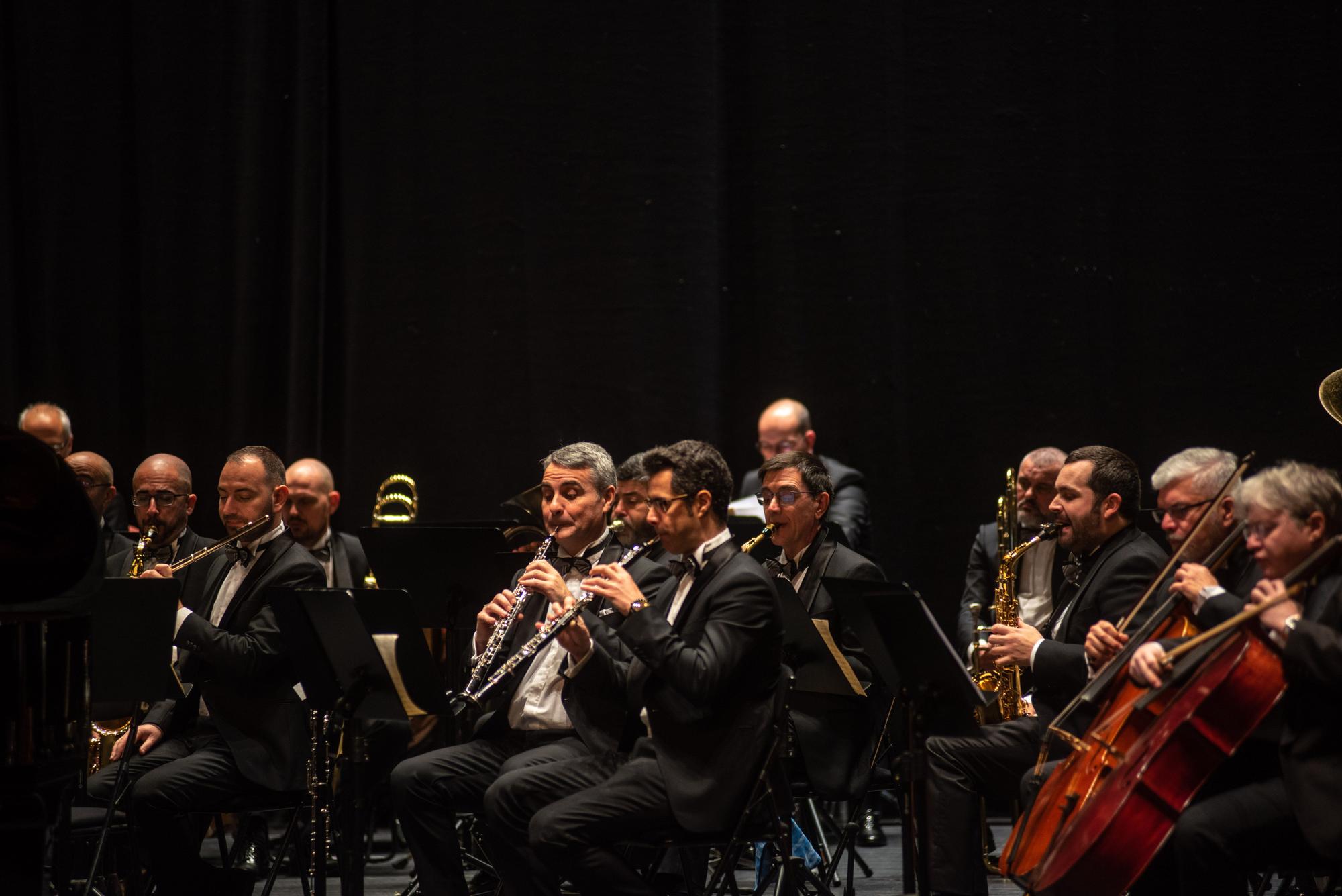 Concierto de la Banda Municipal en el Teatro Colón de A Coruña