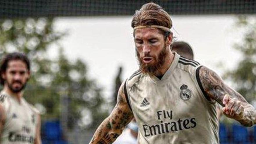 La foto viral de Sergio Ramos