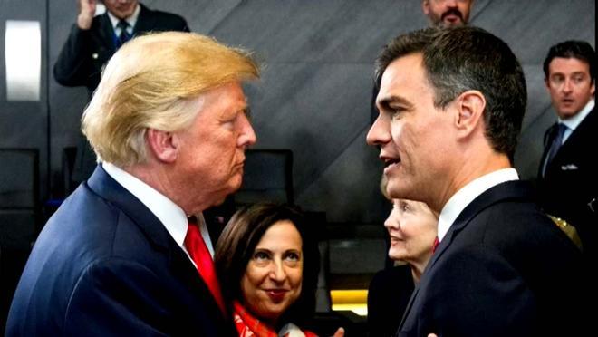as-fue-el-breve-saludo-entre-trump-y-snchez-en-la-cumbre-de-la-otan