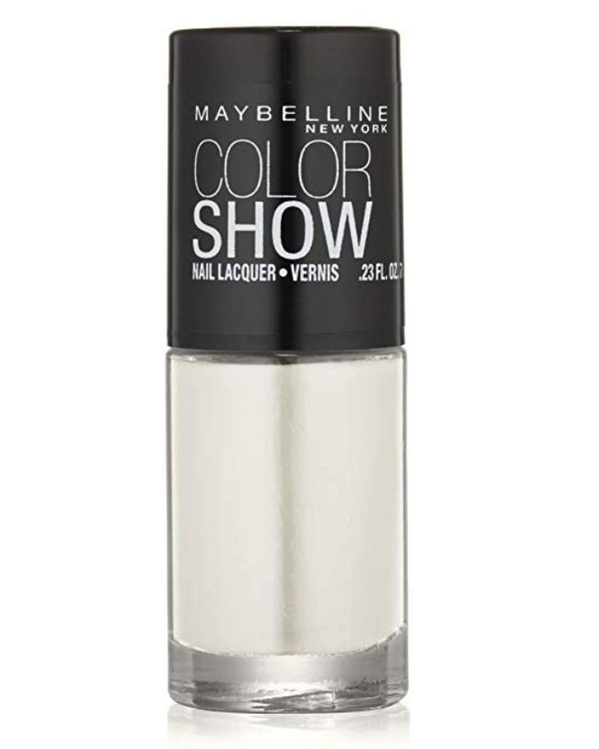 Esmaltes de uñas blanco: Maybelline