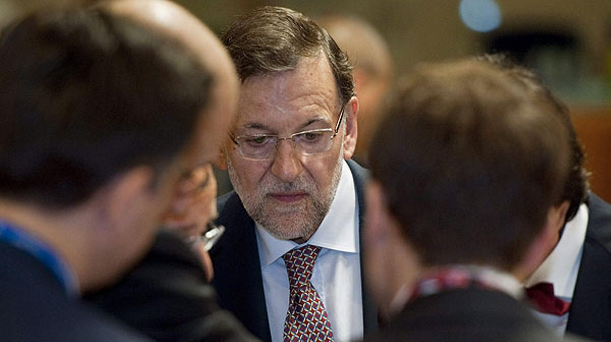 Mariano Rajoy, Cristóbal Montoro i Alberto Ruiz-Gallardón declinen fer declaracions sobre l’entrada de Bárcenas a la presó.