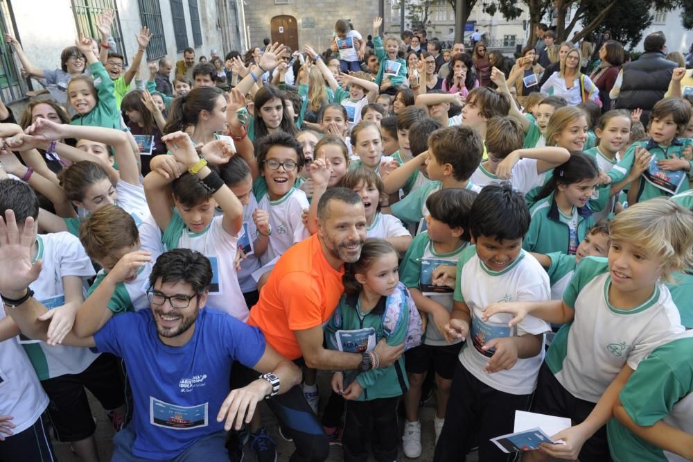 La carrera se enmarca en el proyecto 'La Vuelta el cole' impulsado por la Fundación Unoentrecimil.