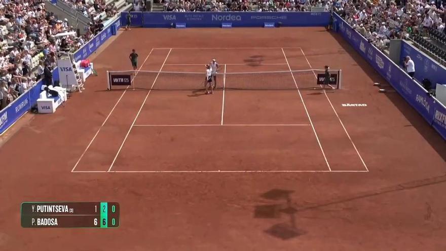 Badosa confirma su próxima final tras tumbar a Putintseva