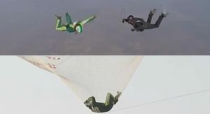 Luke Aikins ha saltat sense paracaigudes des de 7.620 metres d’altura.