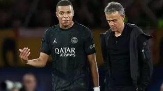 Luis Enrique ya avisó con Mbappé