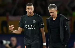 Luis Enrique ya avisó con Mbappé