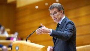 Feijóo acusa Sánchez d’«hipotecar» Espanya i li exigeix que retiri els seus Pressupostos «ficticis»