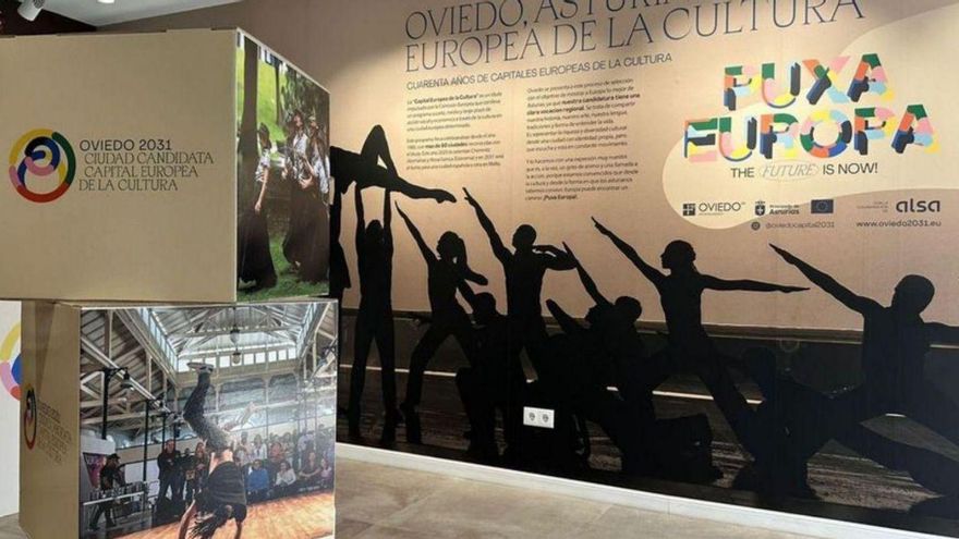 La candidatura a Capital Europea de la Cultura protagoniza el pabellón de Oviedo