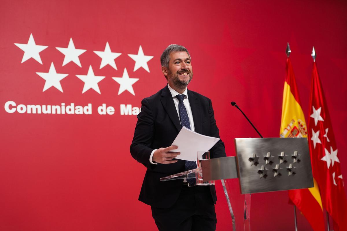 El portavoz del Gobierno madrileño, Miguel Ángel García Martín.