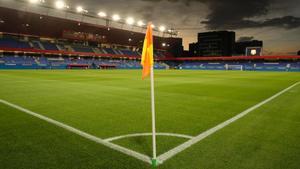 Vista del estadio Johan Cruyff en foto de archivo.