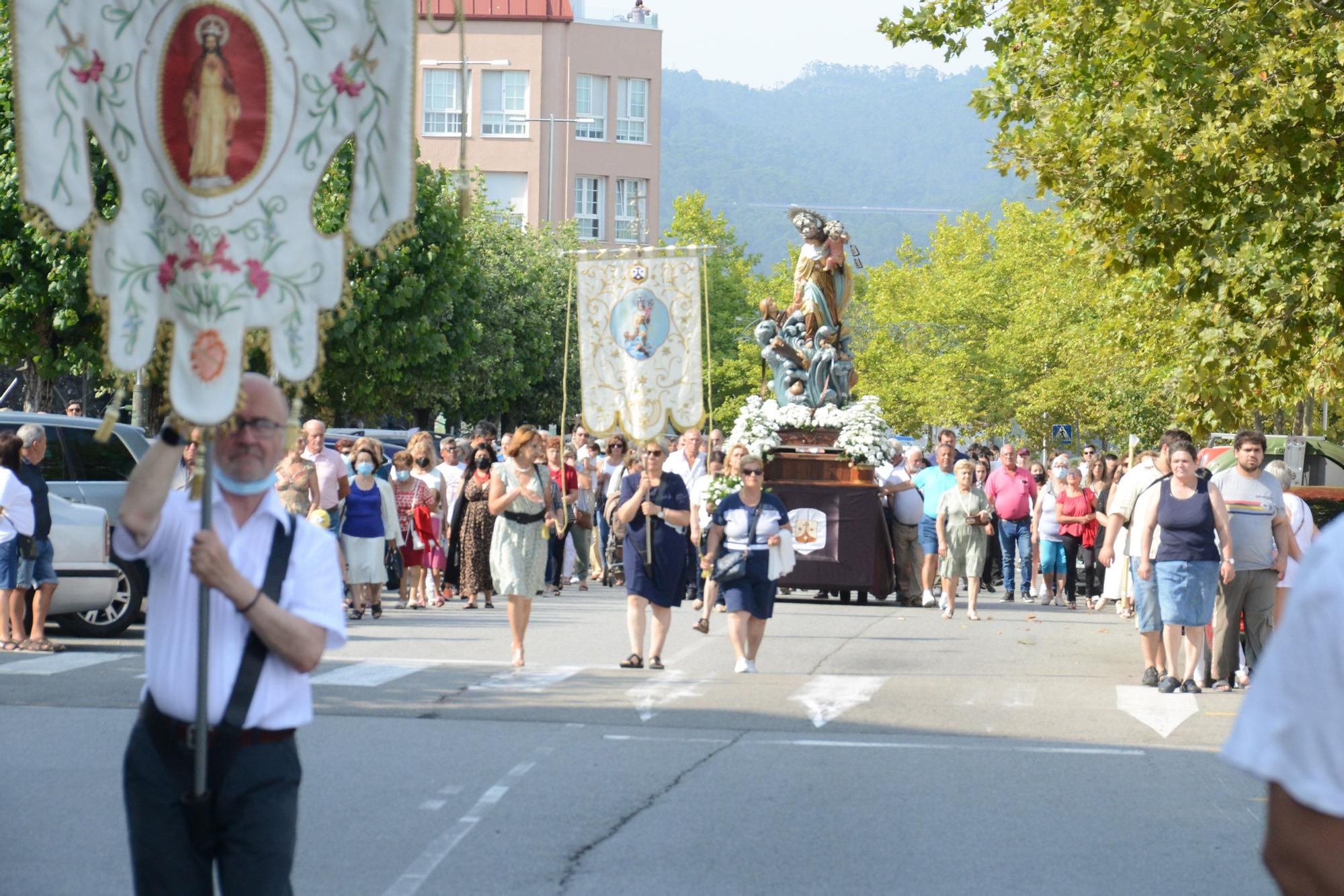 Las celebraciones de la Virgen del Carmen en Moaña