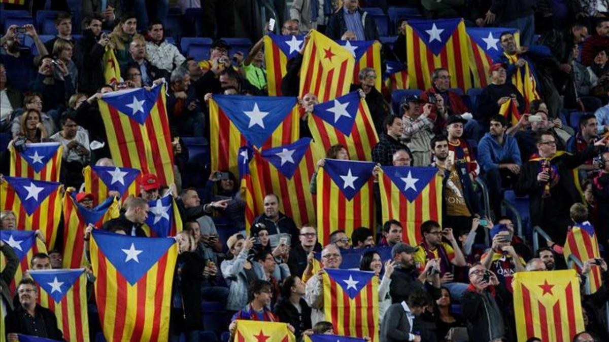 Nueva multa al Barcelona por las 'estelades'