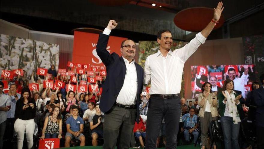 Sánchez y Timmermans protagonizan este sábado un mitin del PSOE en Zaragoza