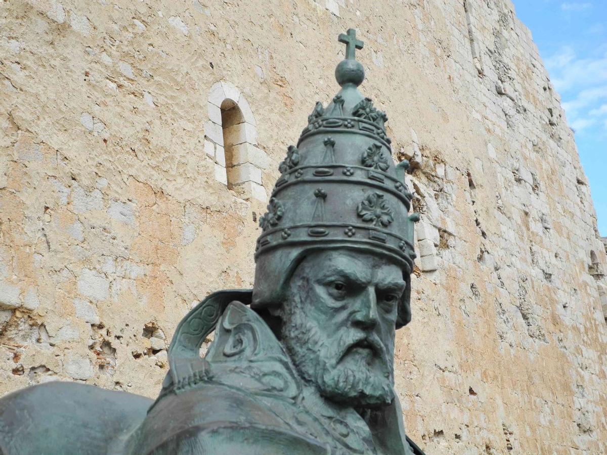 El Papa Luna es uno de los personajes más emblemáticos de la historia de Peñiscola.