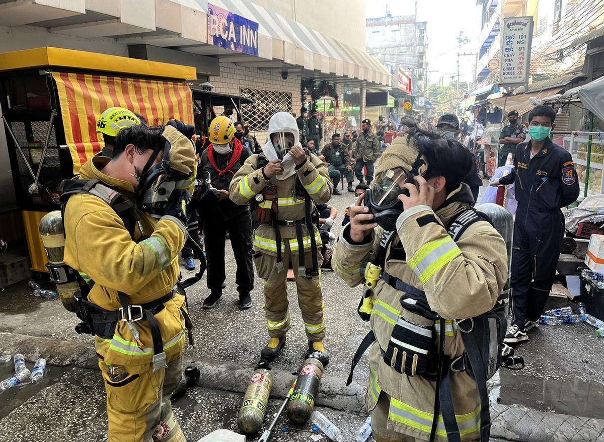 Horror y muerte en un casino de Camboya