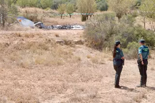 Dos muertos al estrellarse una avioneta en Requena