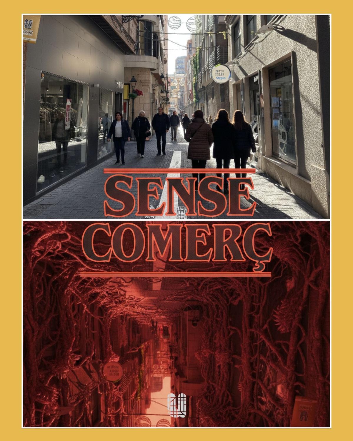 Imagen de la campaña de Ucovi en redes sociales para fomentar el consumo en los comercios tradicionales de Vila-real.