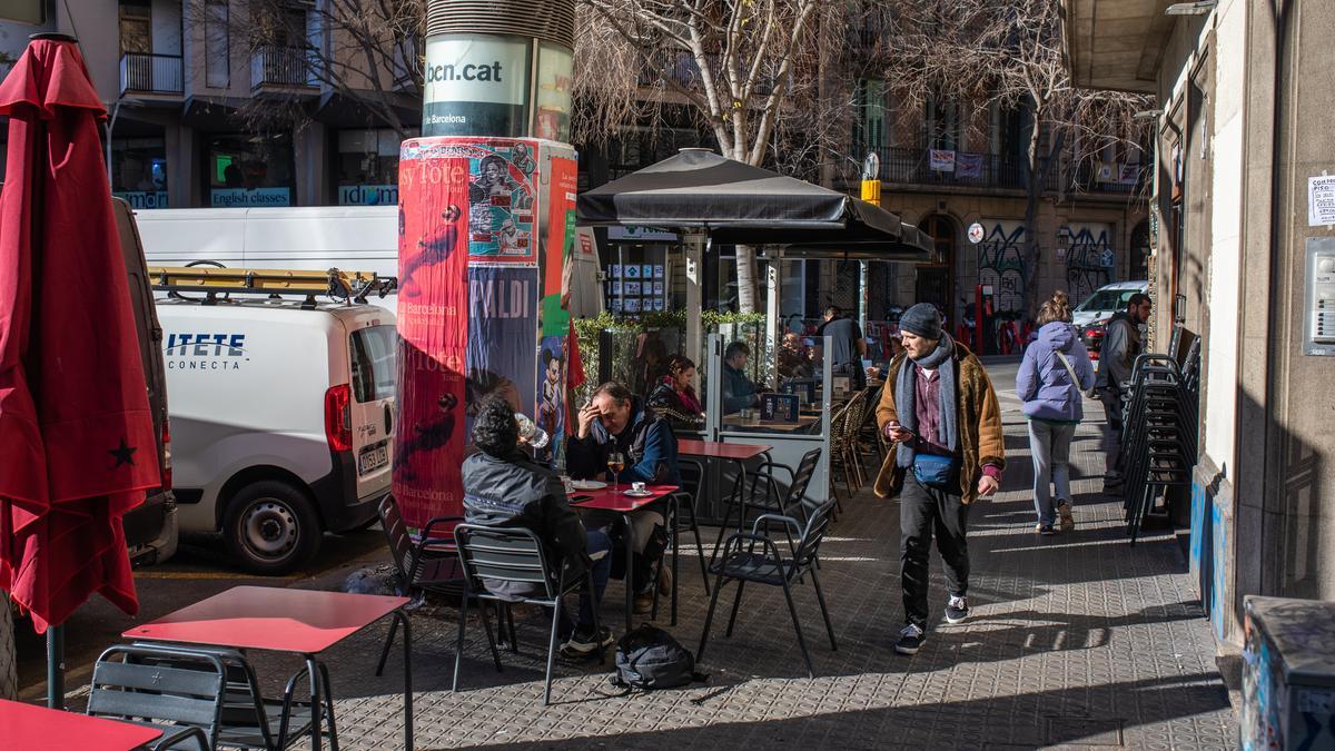 Sepúlveda, la calle en disputa por las restricciones a bares y tiendas del Eixample