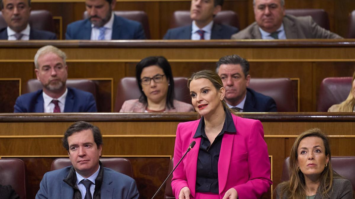 Marga Prohens, en el Congreso.