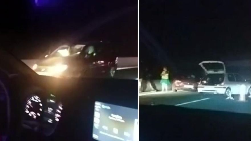 Kamikaze driver in Tenerife