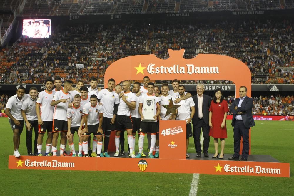 Las mejores imágenes del Valencia - Fiorentina (2-1) de pretemporada