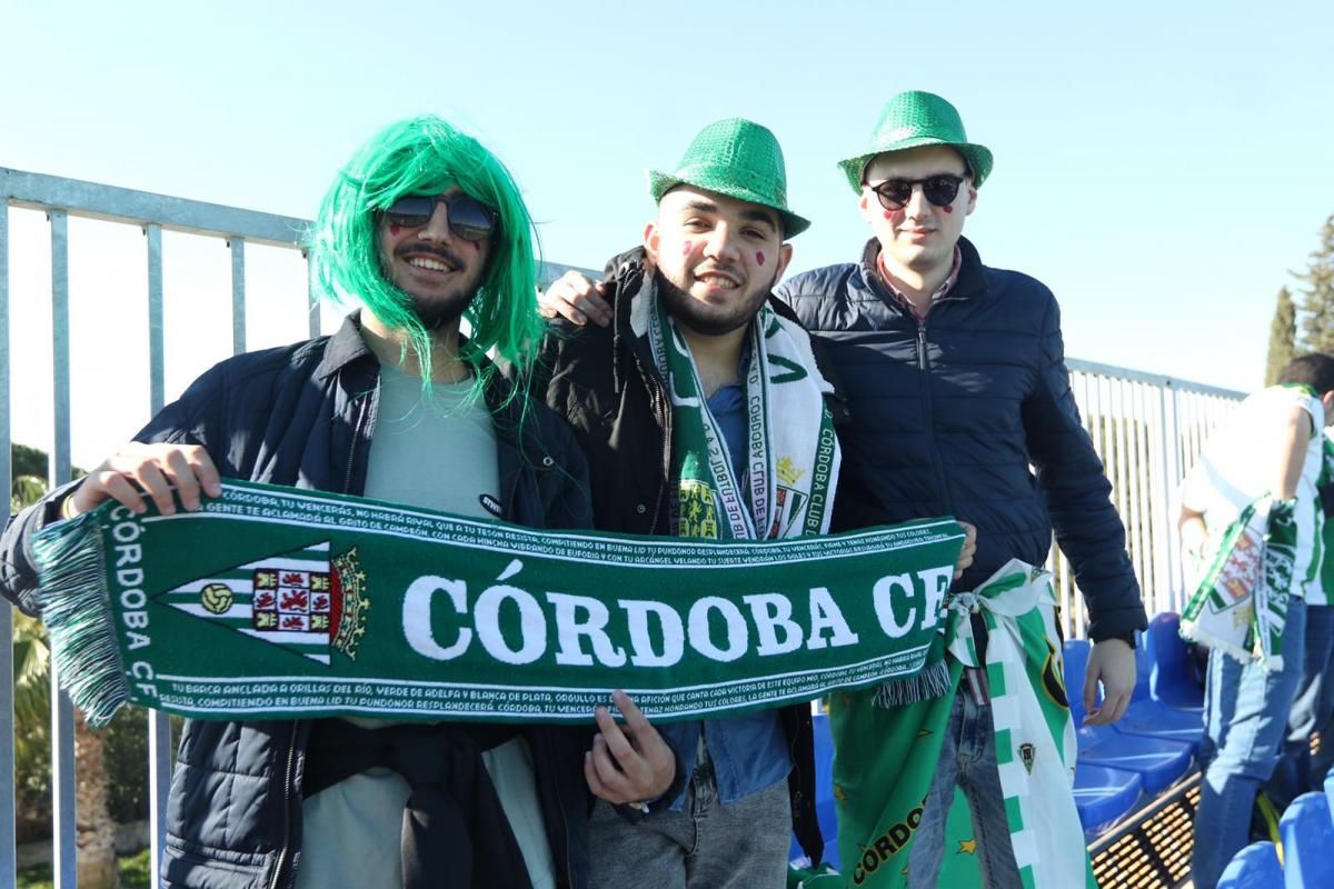 La afición cordobesista, con su equipo en Cádiz