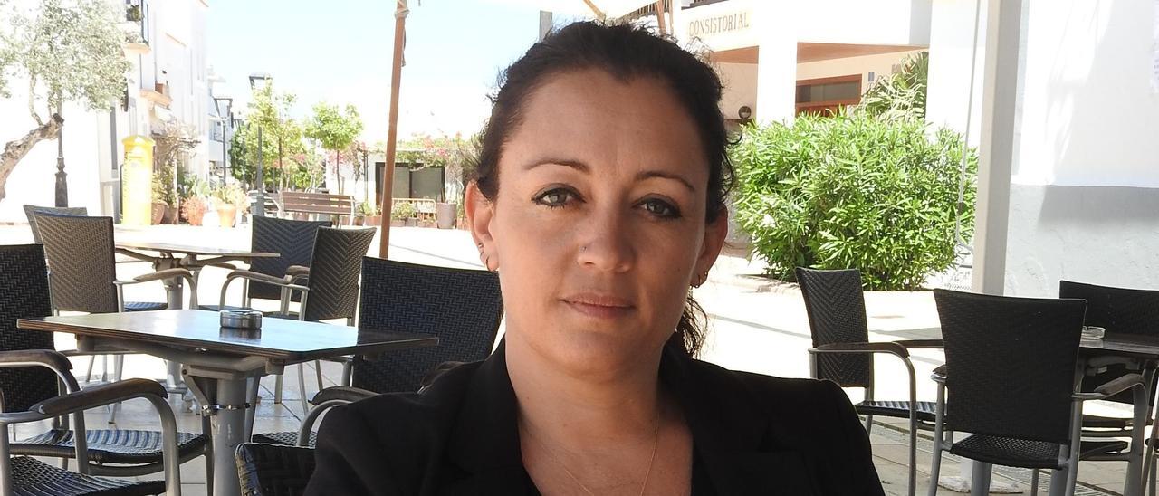 Alejandra Ferrer, presidenta del Consell de Formentera. Carmelo Convalia