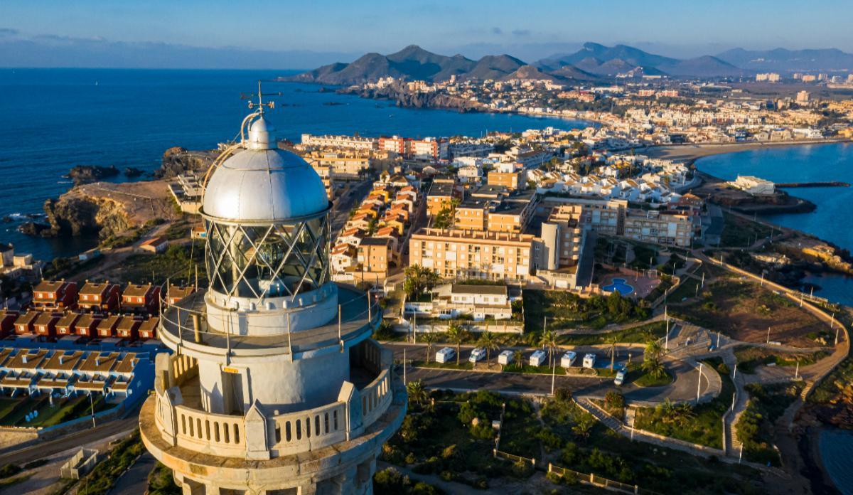 Faro de Cabo de Palos / Turismo Región de Murcia.