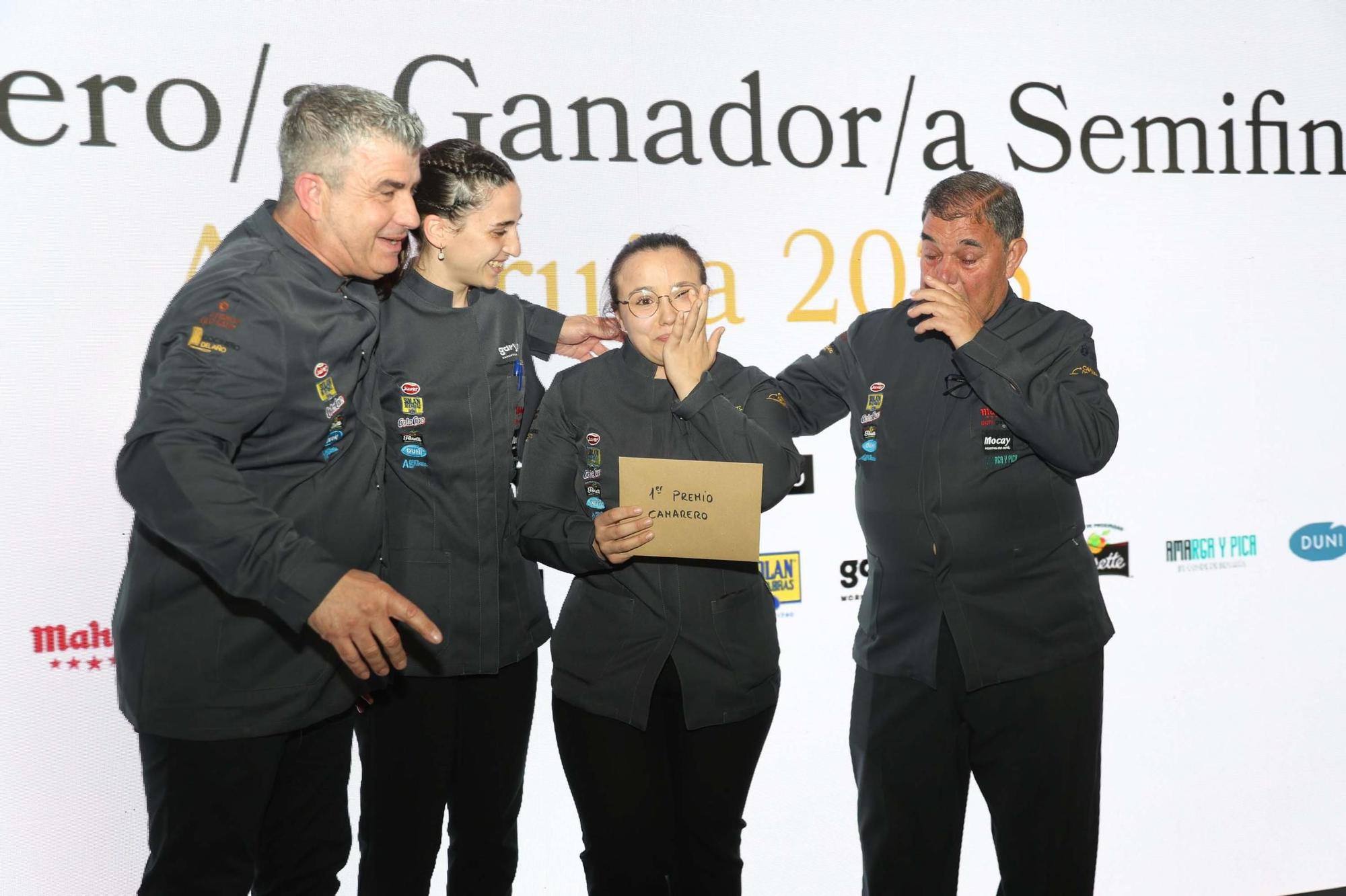 Semifinal en A Coruña para elegir al mejor camarero y al mejor cocinero de España