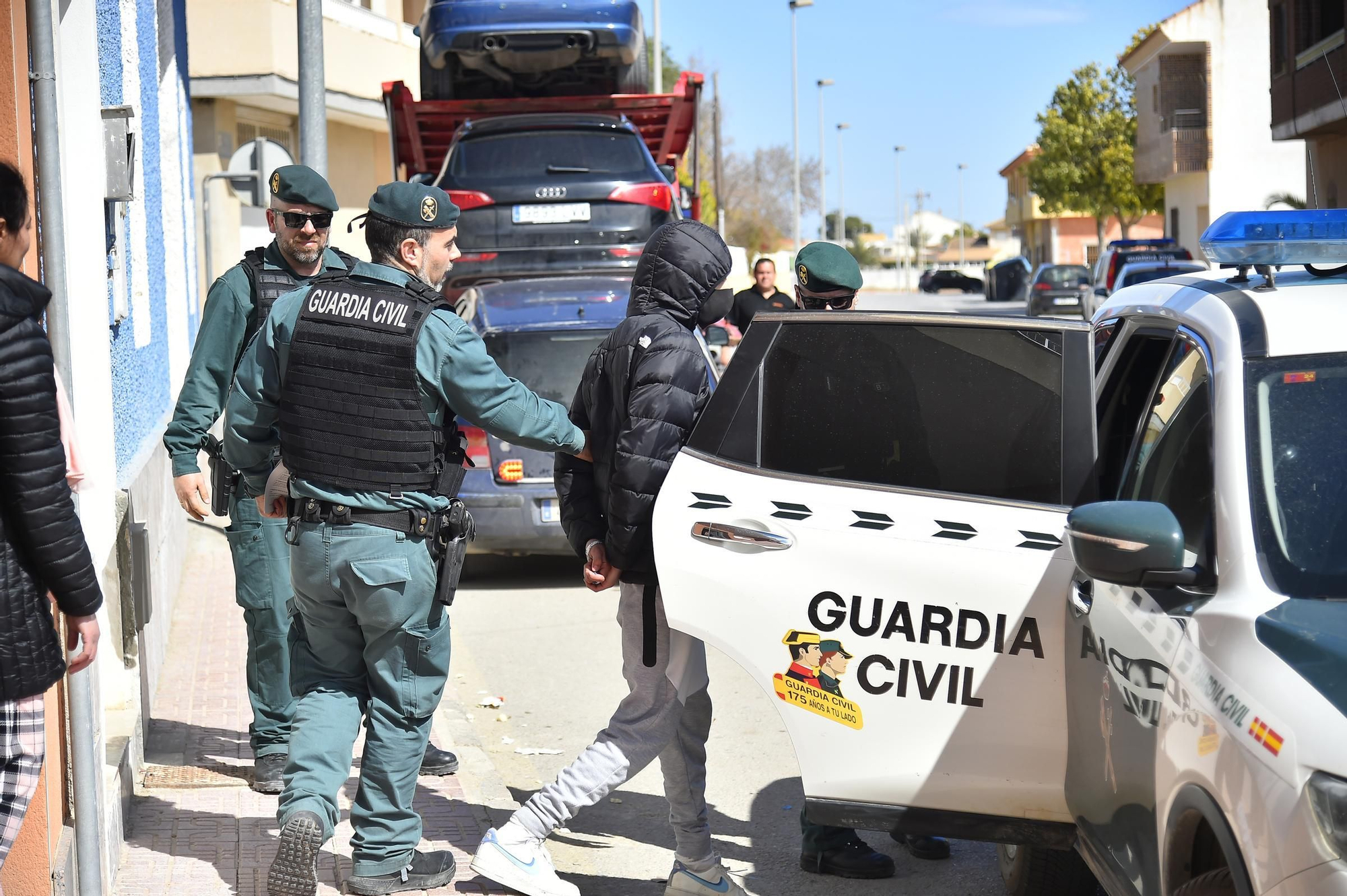 Macrooperación en Torre Pacheco para capturar a una banda de atracadores