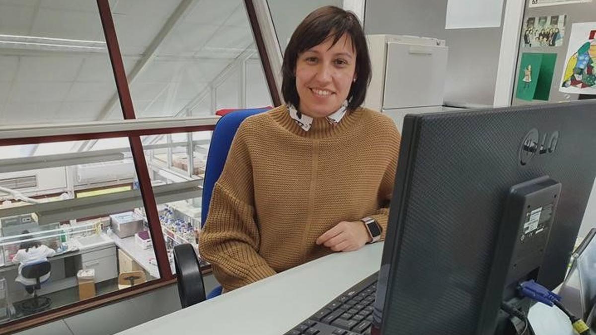 Ana Belén Flórez, científica del Instituto de Productos Lácteos de Villaviciosa