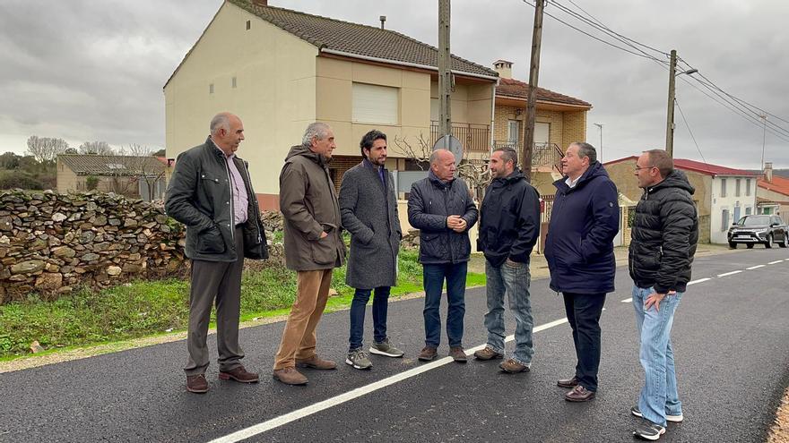 La Diputación de Zamora invierte más de un millón de euros en la mejora de estas carreteras de Aliste