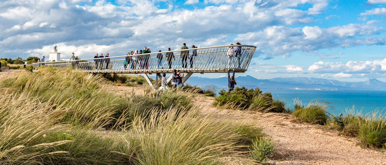 Mirador del faro de Santa Pola, en imagen de archivo