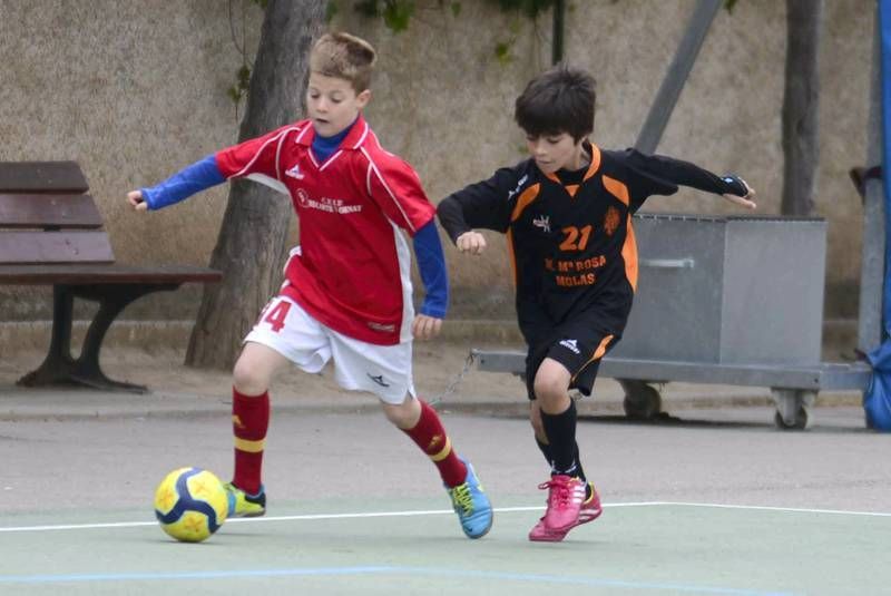 FÚTBOL:  Rosa Molas C - Recarte y Ornat B (Benjamin Serie II)