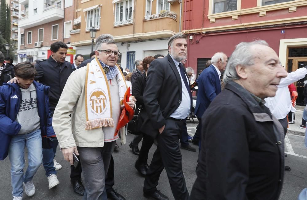 La afición en la celebración del Centenario