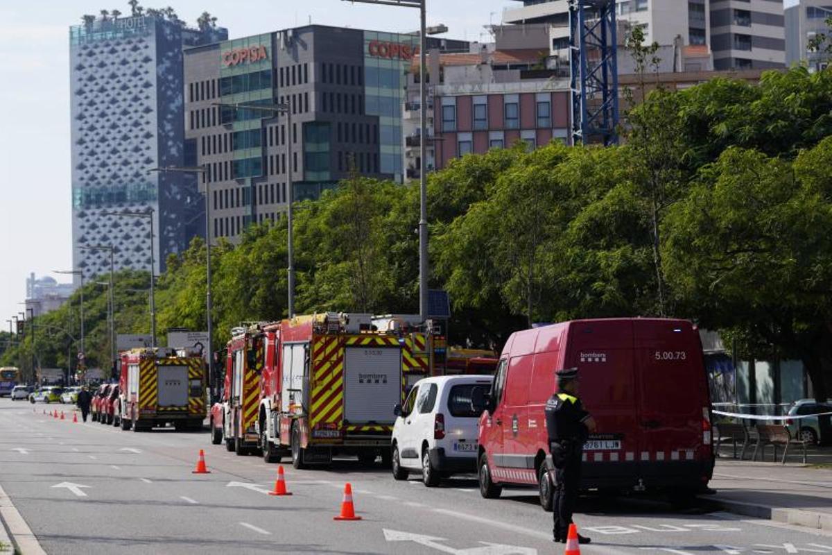 Confinados vecinos de la c/Natzaret de LH por una fuga de gas